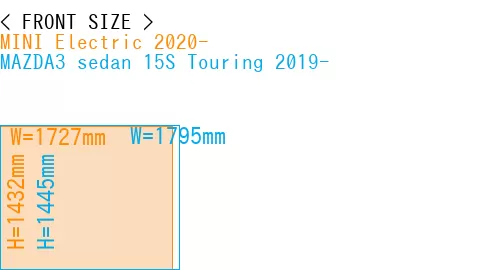 #MINI Electric 2020- + MAZDA3 sedan 15S Touring 2019-